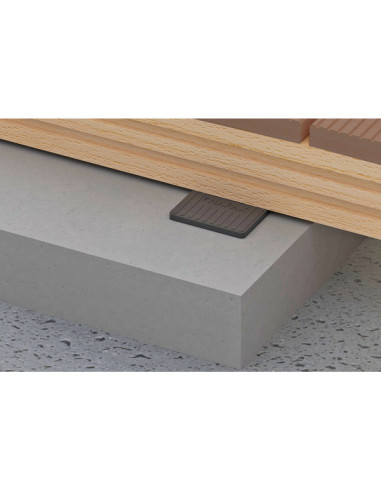 1 x Pack of 190 Joist protection pads 100X100X1...