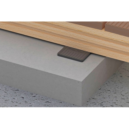 1 x Pack of 24 Joist protection pads 100X100X8 EPDM