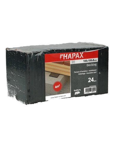 1 x Pack of 24 Joist protection pads 100X100X8...