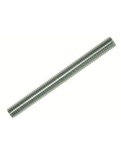 Threaded Rod M24 Length 1 Meter Class 8.8 Zinc Plated