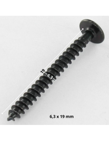 1 x Thread Rolling Screw Hexagonal Head 6.3X19...