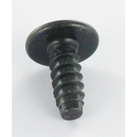 1 x Thread Rolling Screw Mushroom Pozi 4.8X13 Black Zinc Plated Without Point