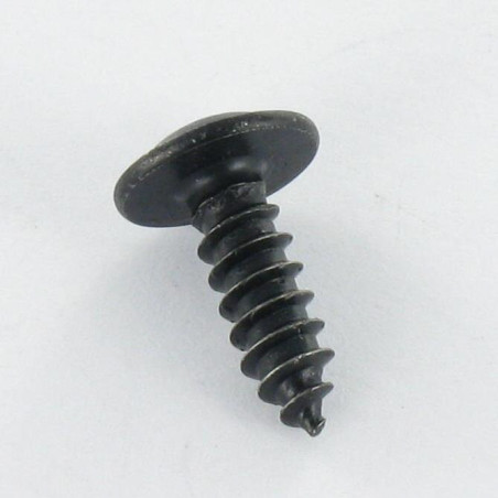 1 x Thread Rolling Screw Mushroom Pozi 5.5X16 Black Zinc Plated