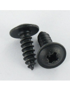Thread Rolling Screw Mushroom Pozi 4.2X16 Black Zinc Plated