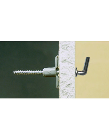 1 x Plug Nylon 8X40 With Hook SHORT Collar 4X45