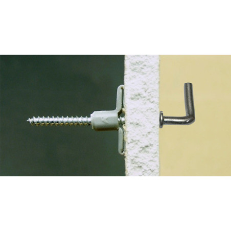 1 x Plug Nylon 8X40 With Hook AVERAGE Collar 4X45