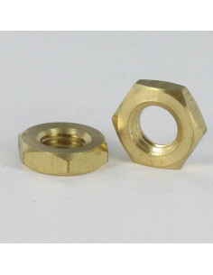 Nut Brass Hexagonal M2.5