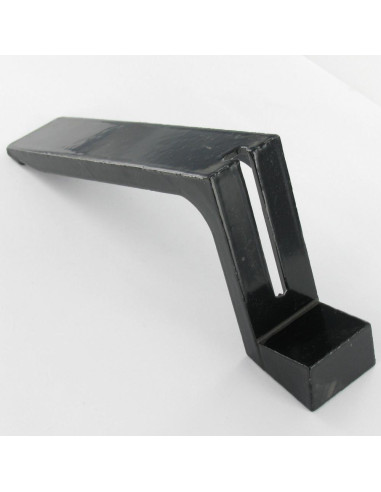 1 x Flange FIXED Black Zinc Plated 43X100X18...