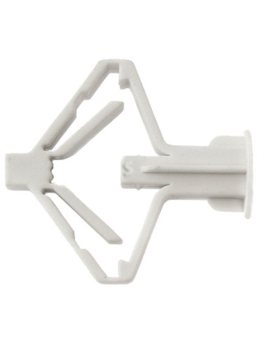1 x Spring-loaded nylon anchor for hollow...