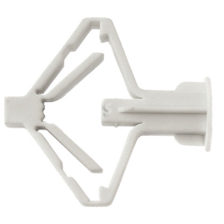1 x Spring-loaded nylon anchor for hollow bodies 8X40