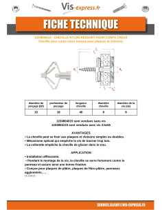 Plug Nylon SPRING 8X40 With Screw 3.5X55 2