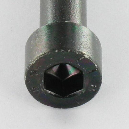 1 x Machine Screw Socket Head M3X35 Thread Length: 18 Class 8.8 Hexagon Socket 2.5 Black Zinc Plated micro screw