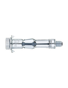 Metal wall plug for plasterboard With Machine Screw...