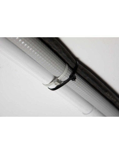 1 x Hose clamp Nylon Grey 2.5X100