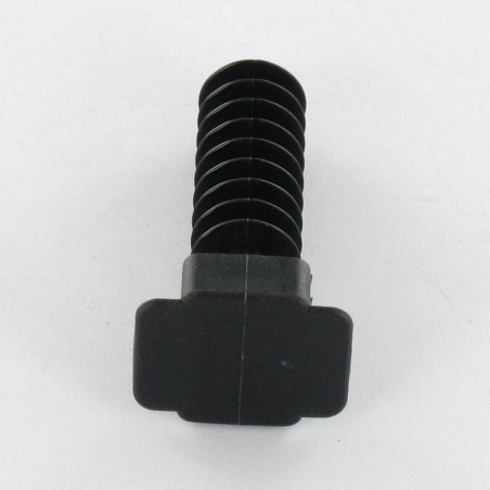 1 x SUPPORT WALL form Plug black nylon to 9.4