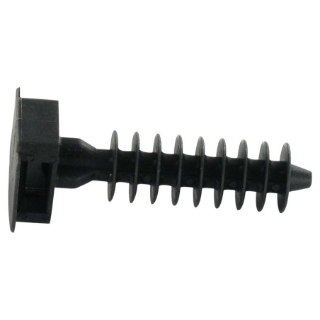1 x SUPPORT WALL form Plug black nylon to 9.6
