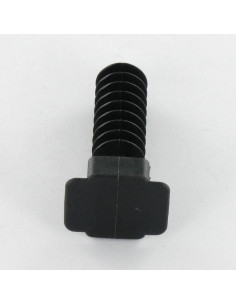 SUPPORT WALL form Plug black nylon to 9.6 2