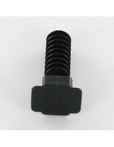 1 x SUPPORT WALL form Plug black nylon to 9.6