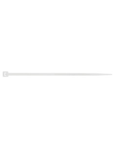 Hose clamp white nylon Polyamid 6.6 2.5X160
