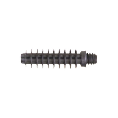 1 x Plug Threaded Linch Pin Flange M6X37 black nylon
