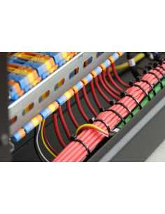 Self Locking Cable Tie 7.6X380 Nylon Polyamid 6.6 Black 2