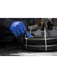 Hose clamp white nylon 12.5X1000 2