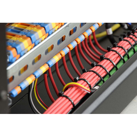 1 x Hose clamp 12.5X850 Nylon Polyamide 6.6 Black