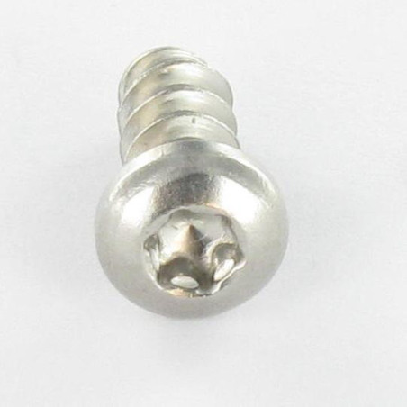 1 x Screw For Plastic wide domed head 5X9 T20 Stainless Steel A2 Head Diameter: 9.5