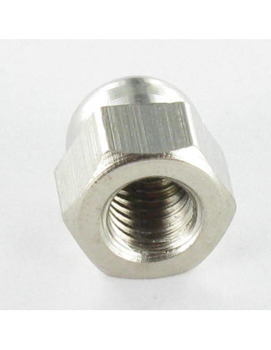 1 x Nut one-eyed Nickel Plated Brass M6