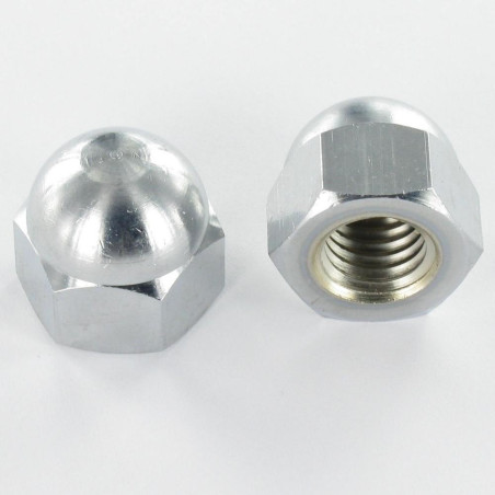 1 x Nut one-eyed Chrome Plated Brass M12