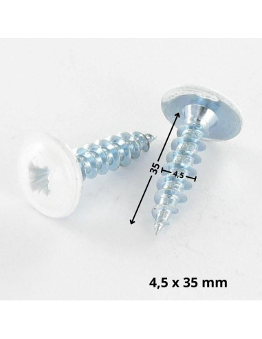 1 x Chipboard Screw Mushroom Pozi N°2 4.5X35...