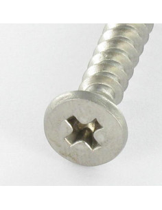 Screw For Plastic Stainless Steel A2 Pan Head Phillips 5X46 2