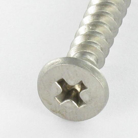 1 x Screw Plastic Stainless Steel A2 Pan Head Phillips 5X46