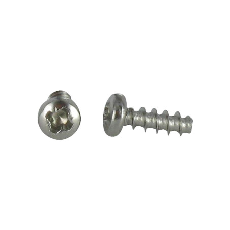 1 x Screw For Plastic Cylindrical Button Head Pozi 4X12 Thread 30 degree Stainless Steel A2