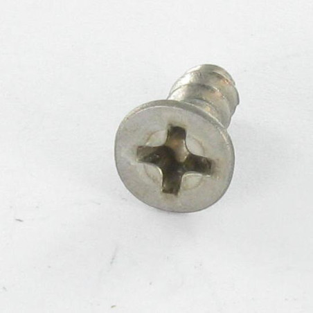 1 x Screw For Plastic Countersunk Head Phillips 4X10 Thread 40 DEGREE Stainless Steel A2