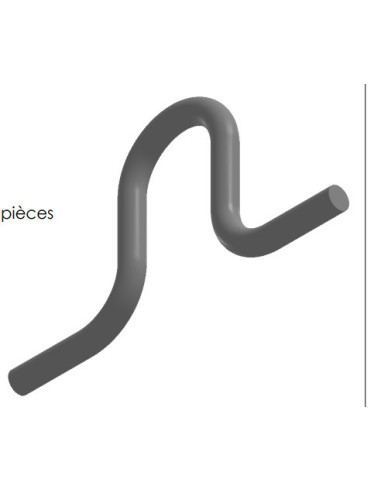 1 x Round SEALING PLAICE DIAM20 310X165 Hot Dip...