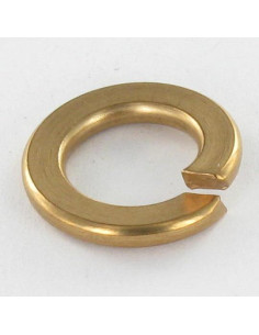 Split Lock M10X18X2.2 BRONZ Phosphated Plain 2