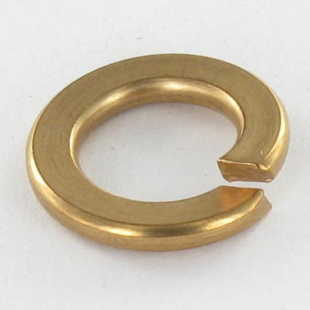 1 x Split Lock M10X18X2.2 BRONZ Phosphated Plain