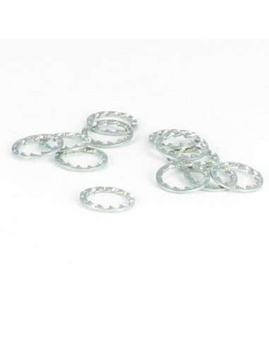 1 x Serrated Lock Washer JZE M14X18.6X0.4 Zinc...
