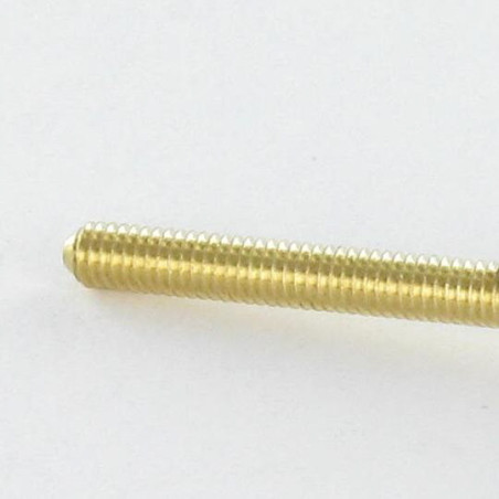 1 x Machine Screw Brass Head Conical M3X19 Thread Length: 15 Head Diameter: 6 micro screw