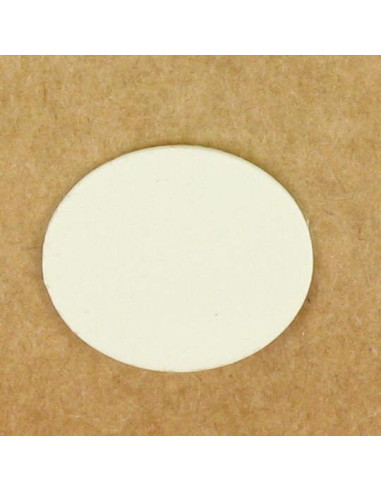 1 x Cover Cap Adhesive Diameter 12 Ivory