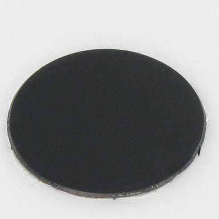 1 x Cover Cap Adhesive Diameter 20 Black