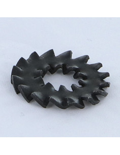 Serrated Lock Washer Double Toothed M8 Steel