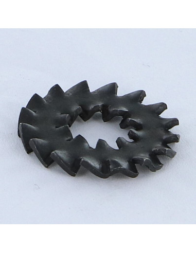 1 x Serrated Lock Washer Double Toothed M8 Steel