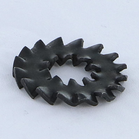1 x Serrated Lock Washer Double Toothed M8 Steel