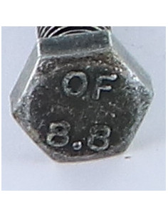 Machine Screw Hexagonal Head M10X100 Class 8.8 Black Zinc... 2