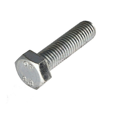 1 x Machine Screw Hexagonal Head M12X50 Class 8.8 Zinc Plated