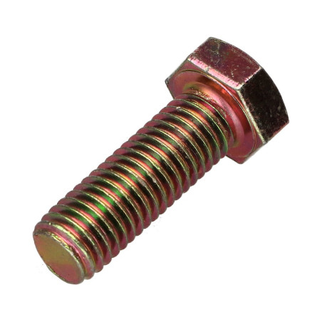 1 x Machine Screw Hexagonal Head M14X30 Class 8.8 Yellow Zinc