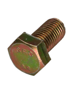 Machine Screw Hexagonal Head M16X30 Class 8.8 Yellow Zinc