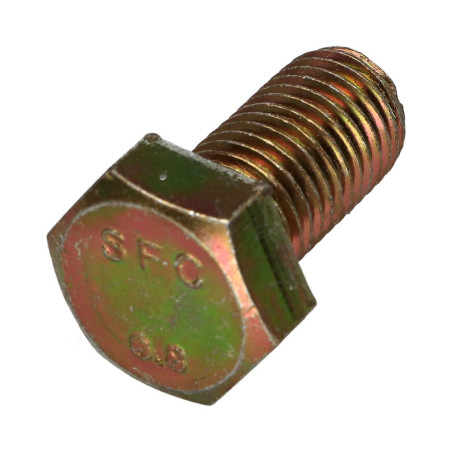 1 x Machine Screw Hexagonal Head M16X30 Class 8.8 Yellow Zinc